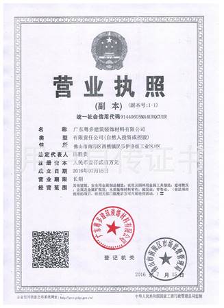 Business license